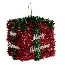 Clayre & Eef Weihnachtsanhänger Geschenk Kunststoff