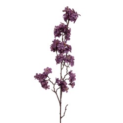 Clayre & Eef Kunstbloem 10x7x98 cm Paars Kunststof