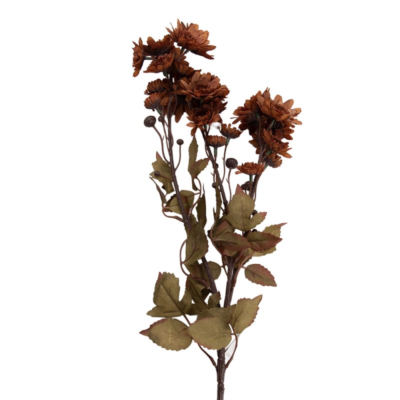 Clayre & Eef Kunstbloem 6x10x80 cm Oranje Kunststof