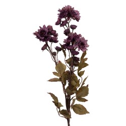 Clayre & Eef Kunstbloem 6x10x80 cm Paars Kunststof