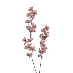 Clayre & Eef Kunstbloem 10x10x110 cm Roze Kunststof