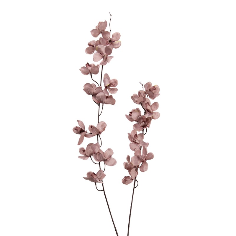 Clayre & Eef Kunstbloem 10x10x110 cm Roze Kunststof