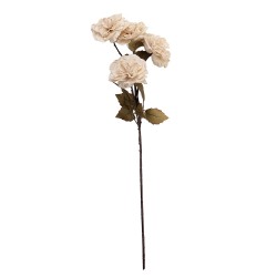 Clayre & Eef Kunstbloem 8x10x90 cm Beige Kunststof