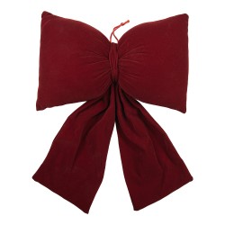 Clayre & Eef Arc de décoration 28x10x40 cm Rouge Synthétique