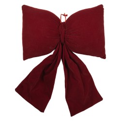 Clayre & Eef Arc de décoration 28x10x40 cm Rouge Synthétique