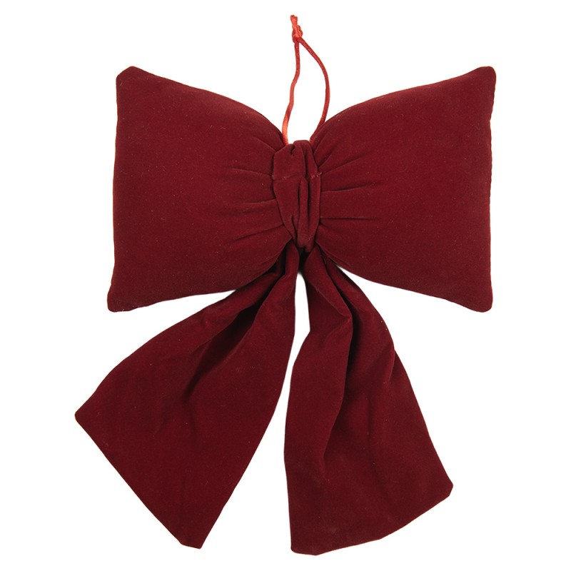 Clayre & Eef Arc de décoration 20x7x30 cm Rouge Synthétique