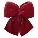 Clayre & Eef Deko-Schleife 30x12x35 cm Rot Synthetisch