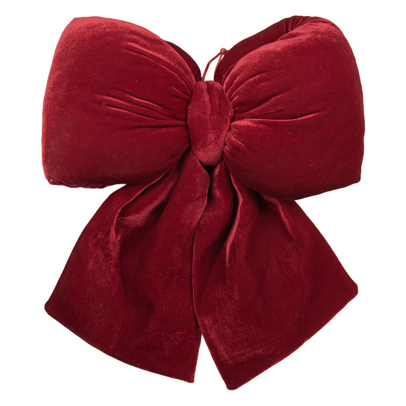 Clayre & Eef Deko-Schleife 30x12x35 cm Rot Synthetisch