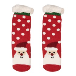 Clayre & Eef Kerstsokken one size Rood Synthetisch