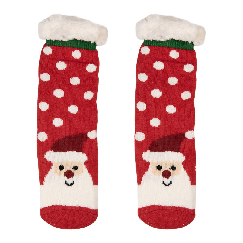 Clayre & Eef Kerstsokken one size Rood Synthetisch