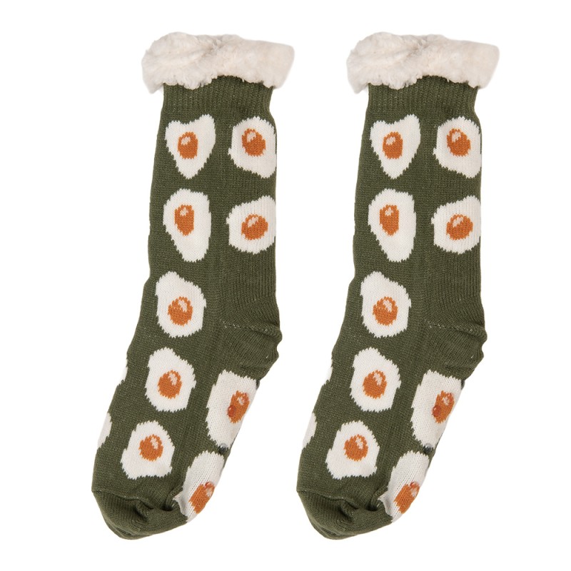 Clayre & Eef Huissokken one size Groen Synthetisch