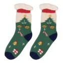 Clayre & Eef Kerstsokken one size Groen Synthetisch