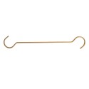 Clayre & Eef Hook 100x6x1 cm Gold colored Metal