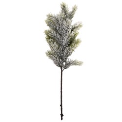 Clayre & Eef Weihnachtsdekoration 15x7x60 cm Grün Kunststoff