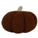 Clayre & Eef Dekoration Kürbis Ø 35x22 cm Braun Polyester