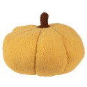 Clayre & Eef Dekoration Kürbis Ø 35x22 cm Gelb Polyester