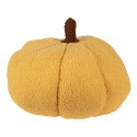 Clayre & Eef Dekoration Kürbis Ø 30x18 cm Gelb Polyester