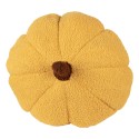Clayre & Eef Dekoration Kürbis Ø 20x14 cm Gelb Polyester