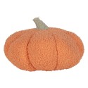 Clayre & Eef Dekoration Kürbis Ø 35x22 cm Orange Polyester