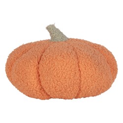 Clayre & Eef Dekoration Kürbis Ø 35x22 cm Orange Polyester