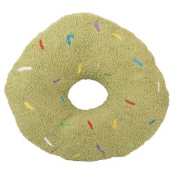 Clayre & Eef Decorative Cushion Ø 35x6 cm Green Polyester