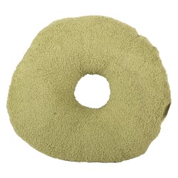 Clayre & Eef Decorative Cushion Ø 35x6 cm Green Polyester
