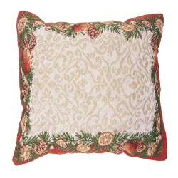 Clayre & Eef Decorative Cushion 45x45 cm Beige Polyester