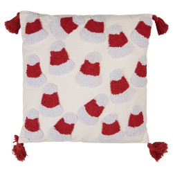 Clayre & Eef Sierkussen 45x45 cm Wit Polyester