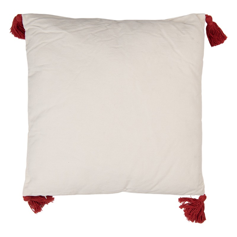 Clayre & Eef Sierkussen 45x45 cm Wit Polyester