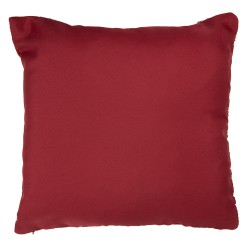 Clayre & Eef Coussin 45x45 cm Rouge Polyester
