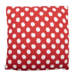 Clayre & Eef Cuscino decorativo 45x45 cm Rosso Poliestere