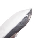 Clayre & Eef Cuscino decorativo 45x45 cm Grigio Poliestere