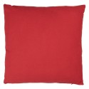 Clayre & Eef Coussin 45x45 cm Rouge Polyester