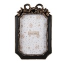 Clayre & Eef Photo Frame 10x15 cm Black Plastic