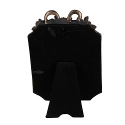 Clayre & Eef Cornice per foto 10x15 cm Nero Plastica