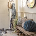 Clayre & Eef Freestanding Coat Rack 180 cm Brown Iron