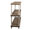 Clayre & Eef Bücherschrank 110x40x113 cm Weiß Holz