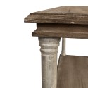 Clayre & Eef Bücherschrank 110x40x113 cm Weiß Holz