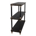 Clayre & Eef Libreria 110x40x113 cm Nero Legno