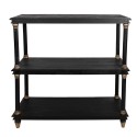 Clayre & Eef Libreria 110x40x113 cm Nero Legno