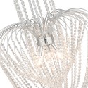 Lumilamp Lampadario Ø 58x100 cm Color argento Ferro