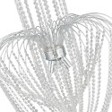 Lumilamp Lustre Ø 58x100 cm Couleur argent Fer
