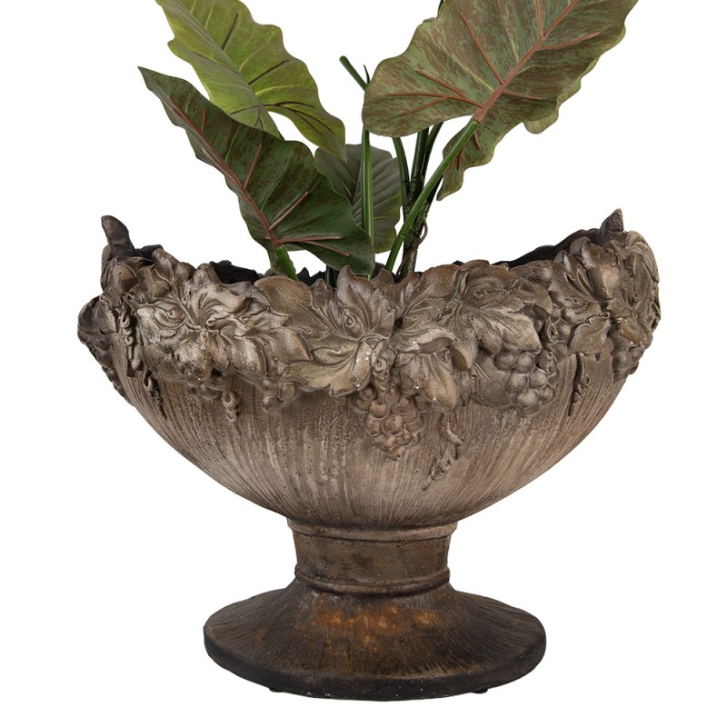 Clayre & Eef Pot de fleurs 54x34x43 cm Marron Matériau céramique