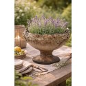 Clayre & Eef Pot de fleurs 54x34x43 cm Marron Matériau céramique