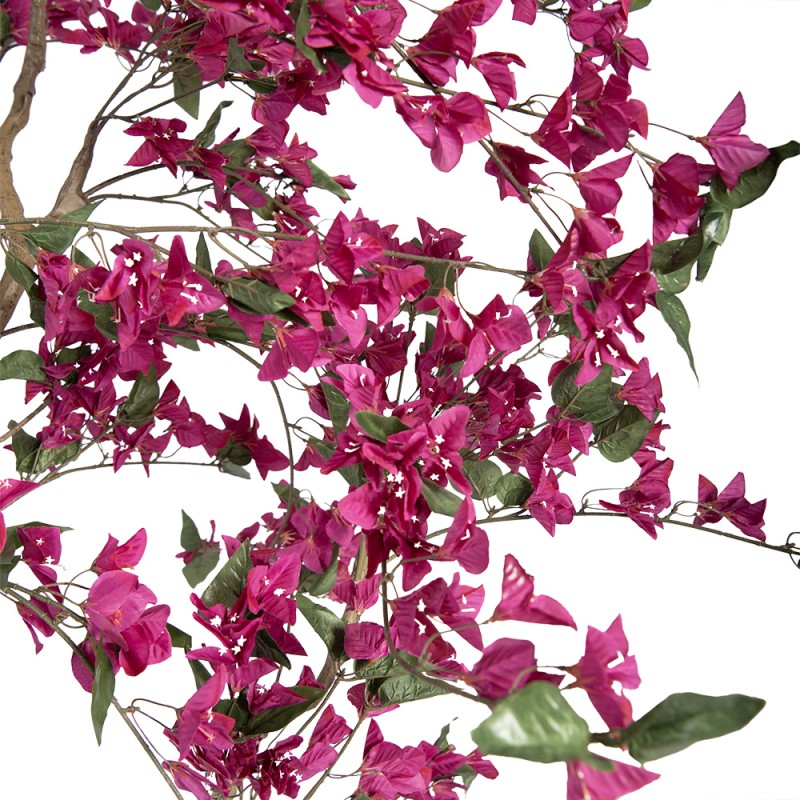 Clayre & Eef Kunstboom Bougainvillea 125x125x210 cm Roze Kunststof