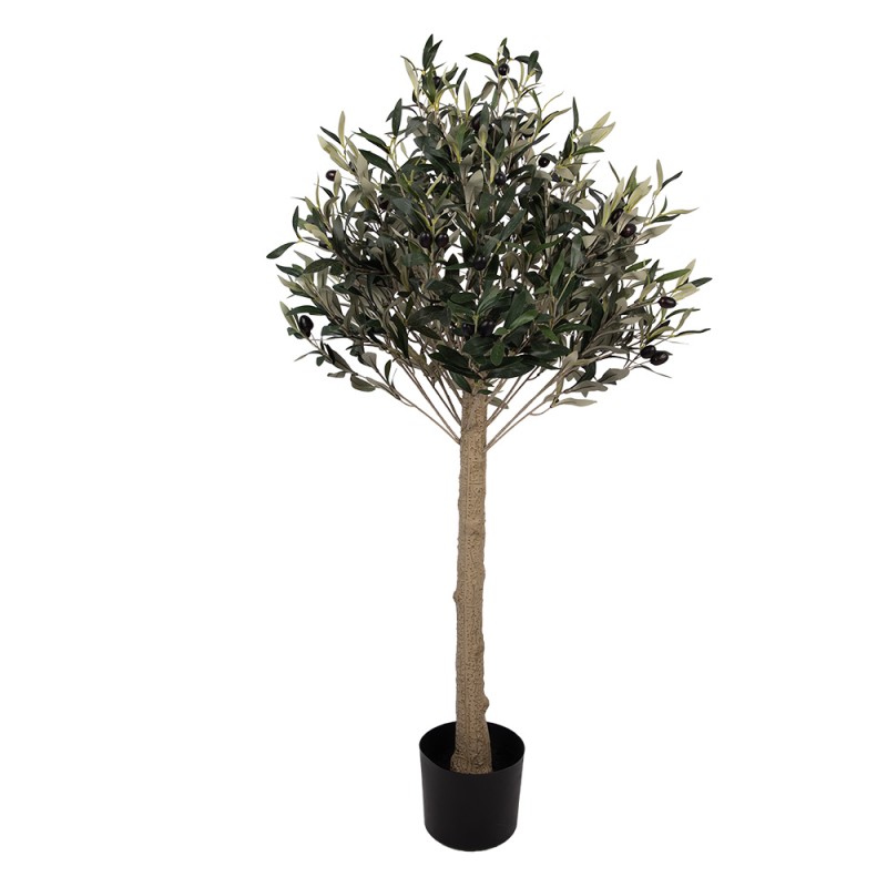 Clayre & Eef Artificial Olive Tree 45x45x120 cm Green Plastic