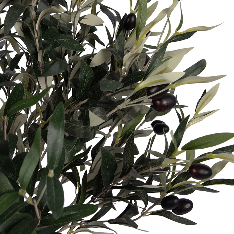 Clayre & Eef Artificial Olive Tree 45x45x120 cm Green Plastic