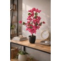 Clayre & Eef Künstlicher Bougainvillea-Baum 30x30x90 cm Rosa Kunststoff