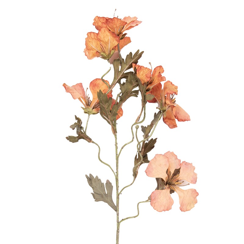 Clayre & Eef Kunstblume 82 cm Orange Kunststoff