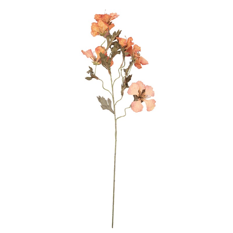 Clayre & Eef Kunstblume 82 cm Orange Kunststoff